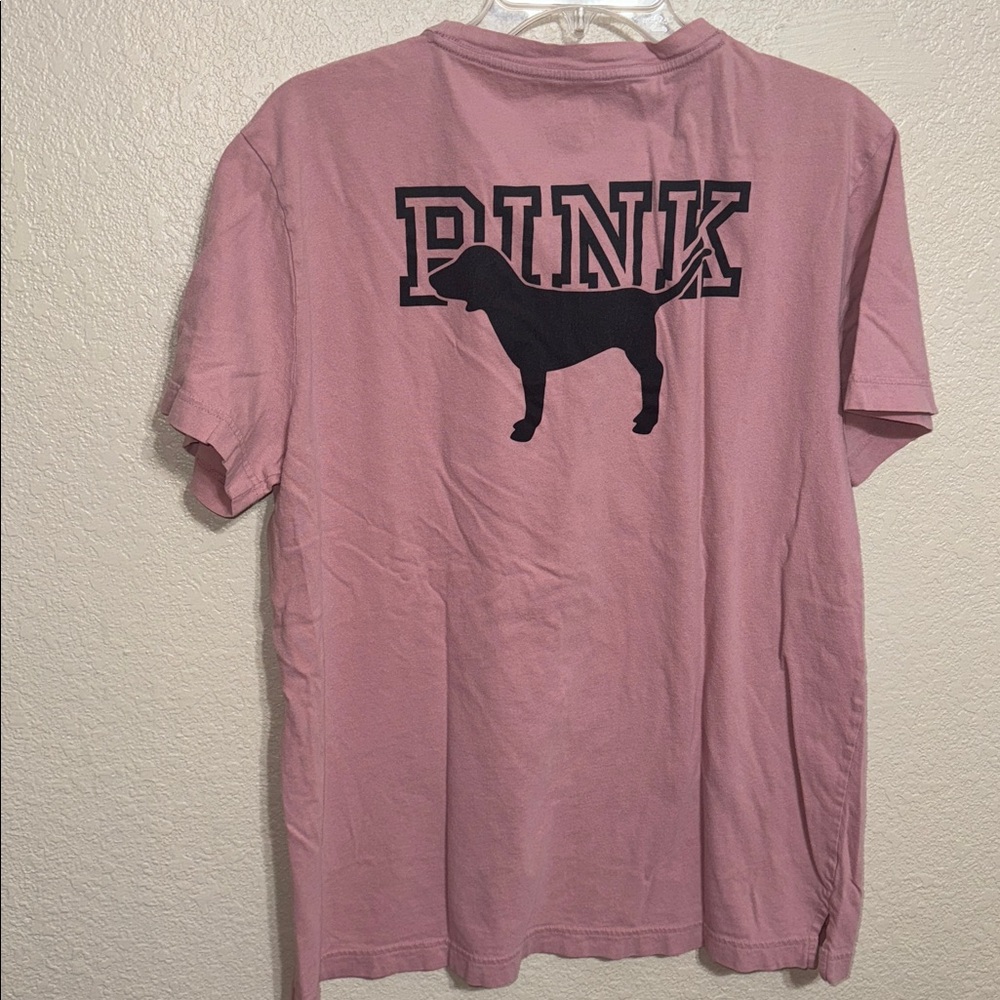 PINK Victoria's Secret Women's Graphic Tee - Pink